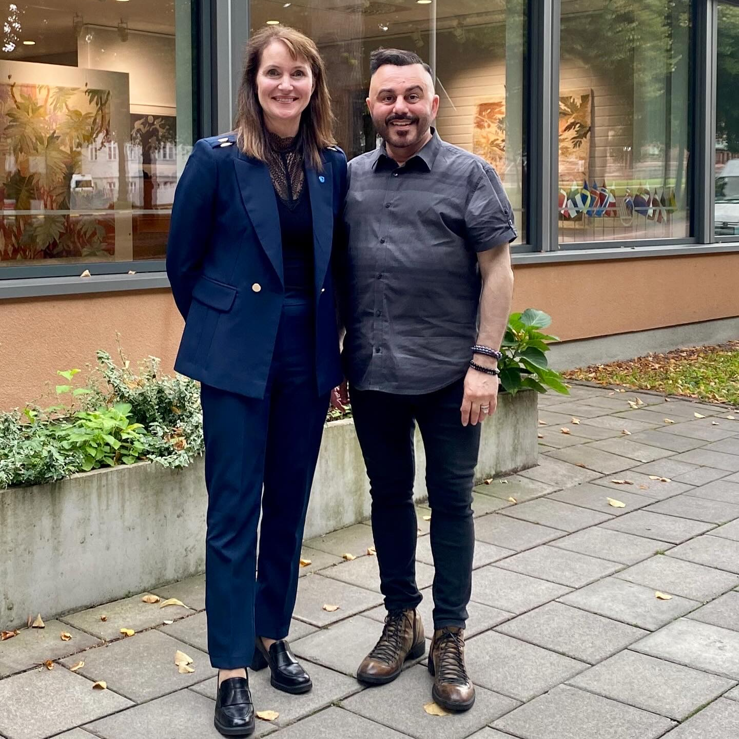 Bild av Kristina Háfoss och Tasso Stafilidis